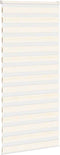 vidaXL - Zebra - rolgordijn - 110x200 - cm - stofbreedte - 105,9 - cm - marmerbeige