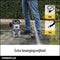 Powerplus POWXG90401 - Elektrische hogedrukreiniger - 1400W 110 bar 390l/h 3m slang en accessoires