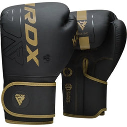RDX F6 Kara - Bokshandschoenen - Quadro-Dome-3 technologie - Goud (14 oz)