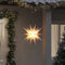 vidaXL - Kerstlamp - met - LED - inklapbaar - 57 - cm - wit