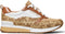 Michael Kors Allie - Sneaker - Bruin logo print - Beige