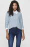 Only Geena Geena XO - Dames Trui - Ronde hals - Effen - Maat XXL