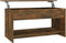 vidaXL - Salontafel - 102x50x52,5 - cm - bewerkt - hout - gerookt - eikenkleurig