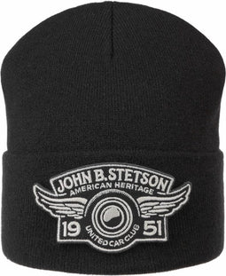Stetson Black Muts - Zwart - One size