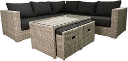 Your Own Living Houston Hoek Loungeset - Off White