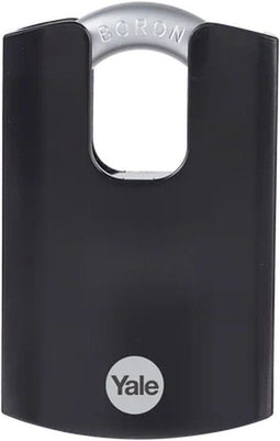 Yale - Hangslot - 62 mm - Gesloten Beugel - Zwart