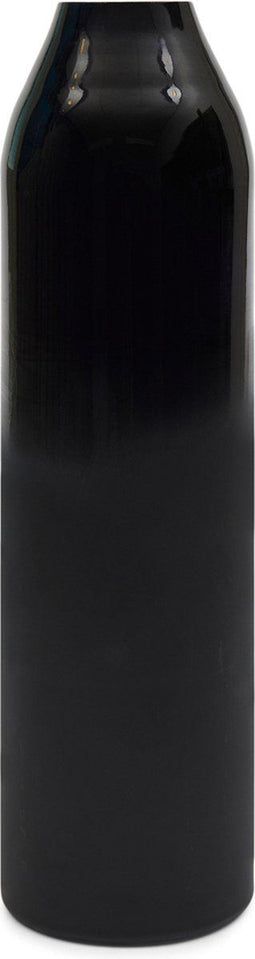 Riviera Maison Glazen Vaas - RM Bella Tola Vase - Zwart