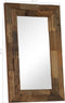 vidaXL - Spiegel - 50x80 - cm - massief - gerecycled - hout