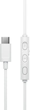JVC HA-S33UC - USB-C hoofdtelefoon - Comfortabel en stijlvol - Wit