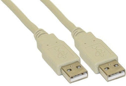 InLine 34318H - USB 2.0 kabel - 200 cm - Beige