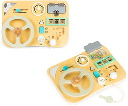 Houten speelgoed autostuur - Manipulatiebord - Voor kinderen - Educatief