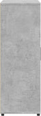vidaXL - Dressoir - 60x31x84 - cm - bewerkt - hout - betongrijs
