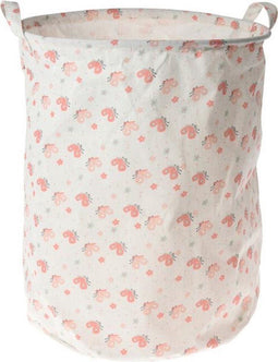 Wasmand dieren vlinders - opbergmand kinderen - speelgoedmand - mand - opvouwbaar - 40XH50 cm