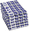 DDDDD Kitchen Theedoek (6 Stuks) - 60x65 cm - Blue
