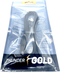 Oplader kabel 3 Meter geschikt voor iPhone - Gevlochten Zwart - Kabel geschikt voor lightning - USB kabel - Lader kabel