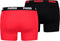 Puma - Basic Boxer 2P - Rood - Heren - maat M