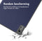 imoshion Tablet Hoes - Geschikt voor Lenovo Tab M10 5G - Trifold Bookcase - Donkerblauw
