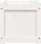vidaXL - Plantenbakken - 2 - st - cm - massief - grenenhout - wit