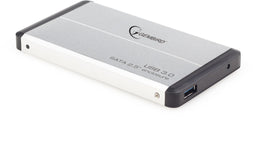 Gembird Externe Behuizing - 2.5" SATA HDD - USB 3.0 tot 10x sneller - Zilver
