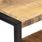 vidaXL - Bijzetkast - 120x30x75 - cm - massief - mangohout