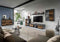 Furnilux Jam Matera - Tv meubel - Tijdloos design - Bruin - 35x169x330cm