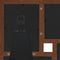 vidaXL - Fotolijst - voor - 4x(13x18 - cm) - foto - MDF - donkerbruin