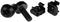 Startech.com CABSCREWM62B - M6 x 12mm schroeven en kooimoeren - 100 stuks pak zwart