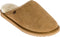 Warmbat Classic - Heren Sloffen - Suède - Cognac - Maat 45