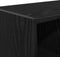 vidaXL - Schoenenrekken - 2 - st - stapelbaar - 89,5x30x40 - cm - zwart - eikenkleurig