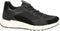 ECCO St.1 Sneakers - Sportieve look - Leer en textiel - Zwart
