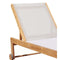 Solstol Home ESPRIT Wit Bruin 187 x 65 x 81 cm