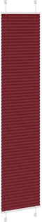 vidaXL - Plissé - rolgordijn - 50x200 - cm - stofbreedte - 49,4 - cm - bordeauxrood