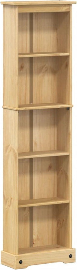 vidaXL - Boekenkast - Corona - 46x20x170 - cm - massief - grenenhout