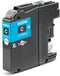 Brother LC-125XLC - Inktcartridge - Origineel - Cyaan