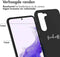 iMoshion Hoesje Geschikt voor Samsung Galaxy S23 Hoesje Siliconen - iMoshion Design hoesje - Zwart / Fuck Off