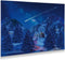 My Village | Achtergrond Canvas Stof Vallende Ster | 76x56cm