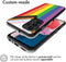 imoshion Hoesje Geschikt voor Samsung Galaxy A13 (4G) Hoesje Siliconen - imoshion Design hoesje - Meerkleurig / Rainbow Flag