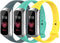iMoshion Siliconen bandje Multipack Geschikt voor Samsung Galaxy Fit - Donkergroen / Groen / Geel