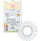 Haarelastiekjes Kids Invisibobble IB-KI-PC10001 (3 uds) Wit Zwart Transparant