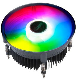 Akasa AK-CC7139HP01 - CPU Koeler - RGB Ventilator met Aluminium Koellichaam - Zwart