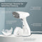Lebenlang Quick & Go - Stoomstrijkijzer 1500 W 300 ml - Automatische stoomafgifte LCD-display - Wit