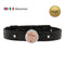 Talent Jewels TJA-3-17-02-2-235 - Uniseks Armband - Stevige structuur - Zwart