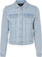 VERO MODA VMHOT SOYA LS DENIM JACKET MIX GA NOOS - Dames Spijkerjas - Knoopsluiting - Maat XS