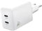 Aqiila Chargebird W2 - USB Stekker - 45W Power Delivery - 2x USB-C