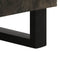 vidaXL - Dressoir - 90x33x75 - cm - massief - mangohout - zwart