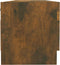vidaXL - Kledingkast - 100x32,5x35 - cm - bewerkt - hout - gerookt - eikenkleurig