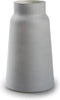 Eco vaas 'atlas' mat grijs h25 d14,5 cm