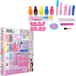 Create It! Make Up Box PET Neon En Glitters.