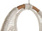Ophangdecoratie Home ESPRIT Blauw Wit Bruin Boho Macramé (2 Stuks) (12 Stuks)