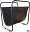 Benoa Dillon Iron Magazine Rack Leather Basket 40 cm